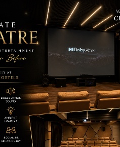 Private Dolby Atmos Cinema Theatre