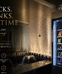 24/7 Refreshment & Vending Lounge